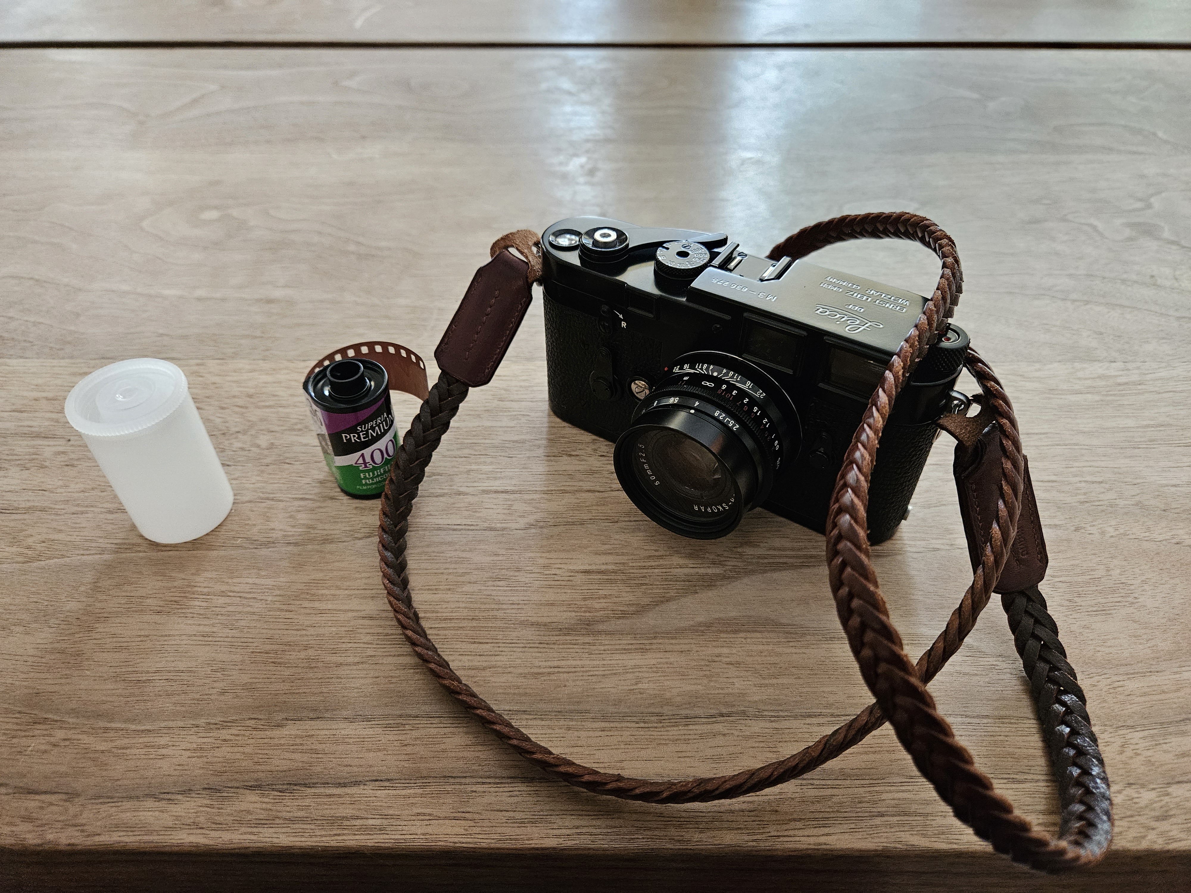 Leica M3 Black Repainted